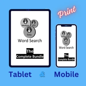 Word Search | Easy, Medium and Hard Levels